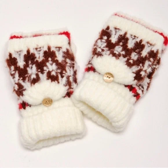 Free People First Frost Fairisle Gloves - Picture 11 of 11